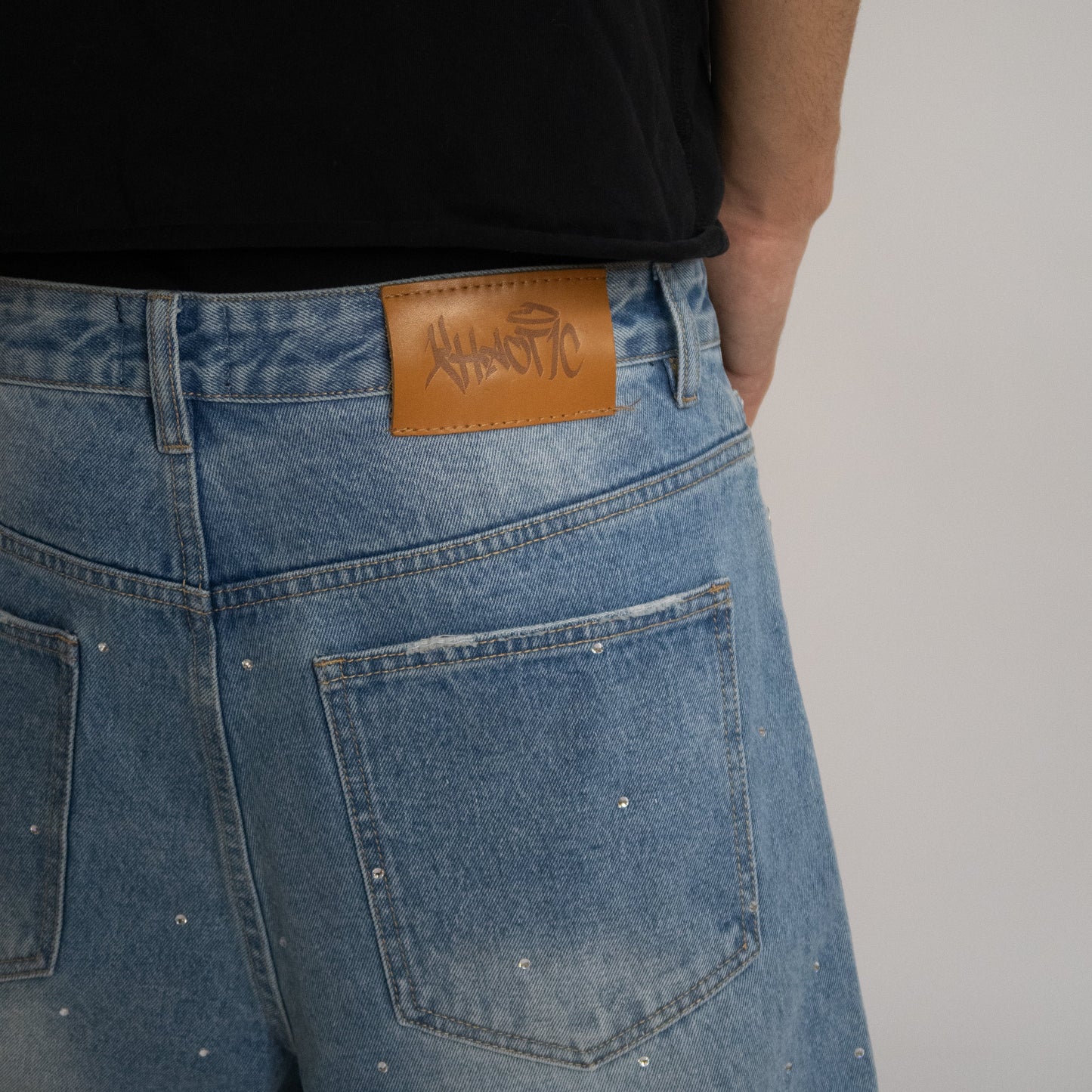 Rhinestone Jorts