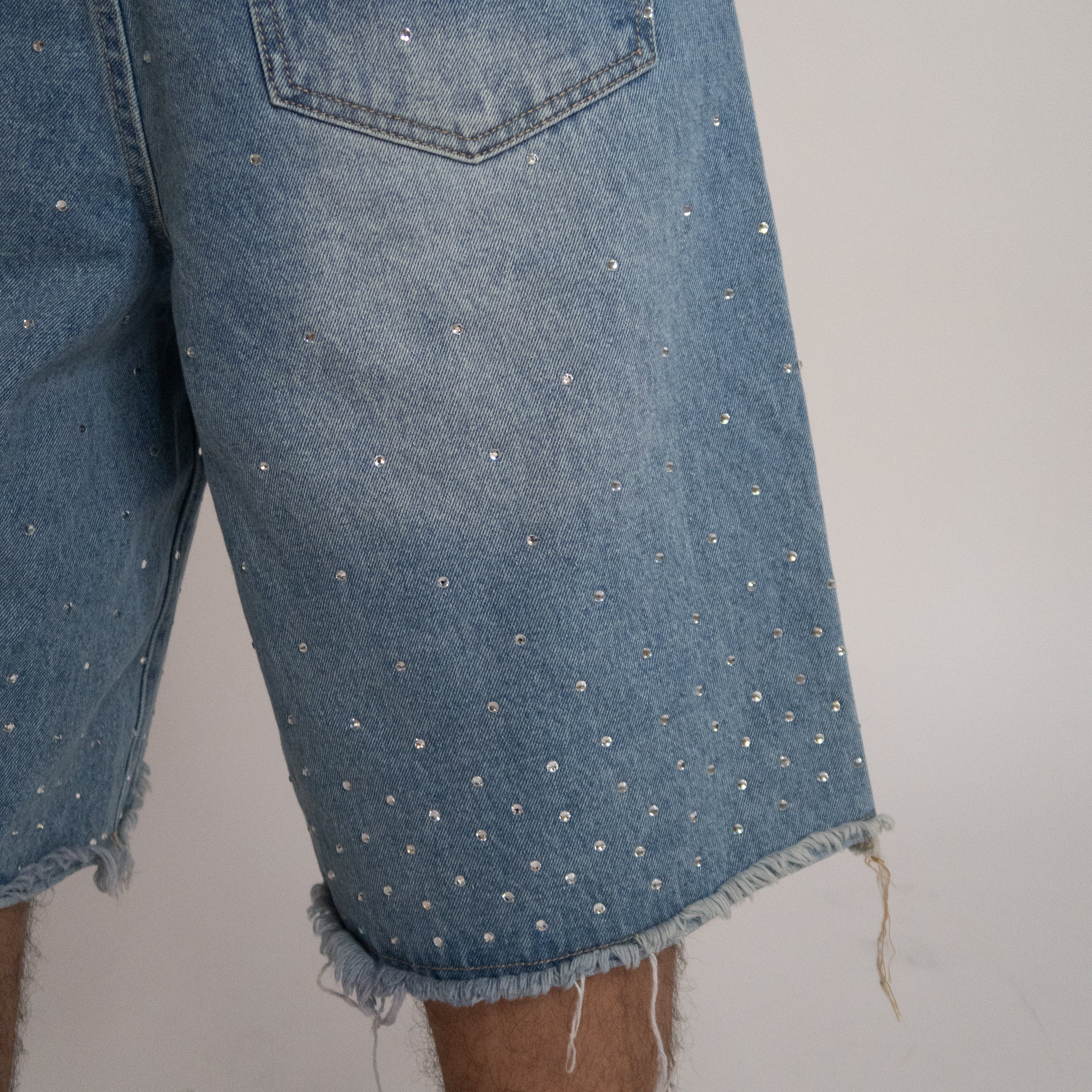 Rhinestone Jorts 50% OFF