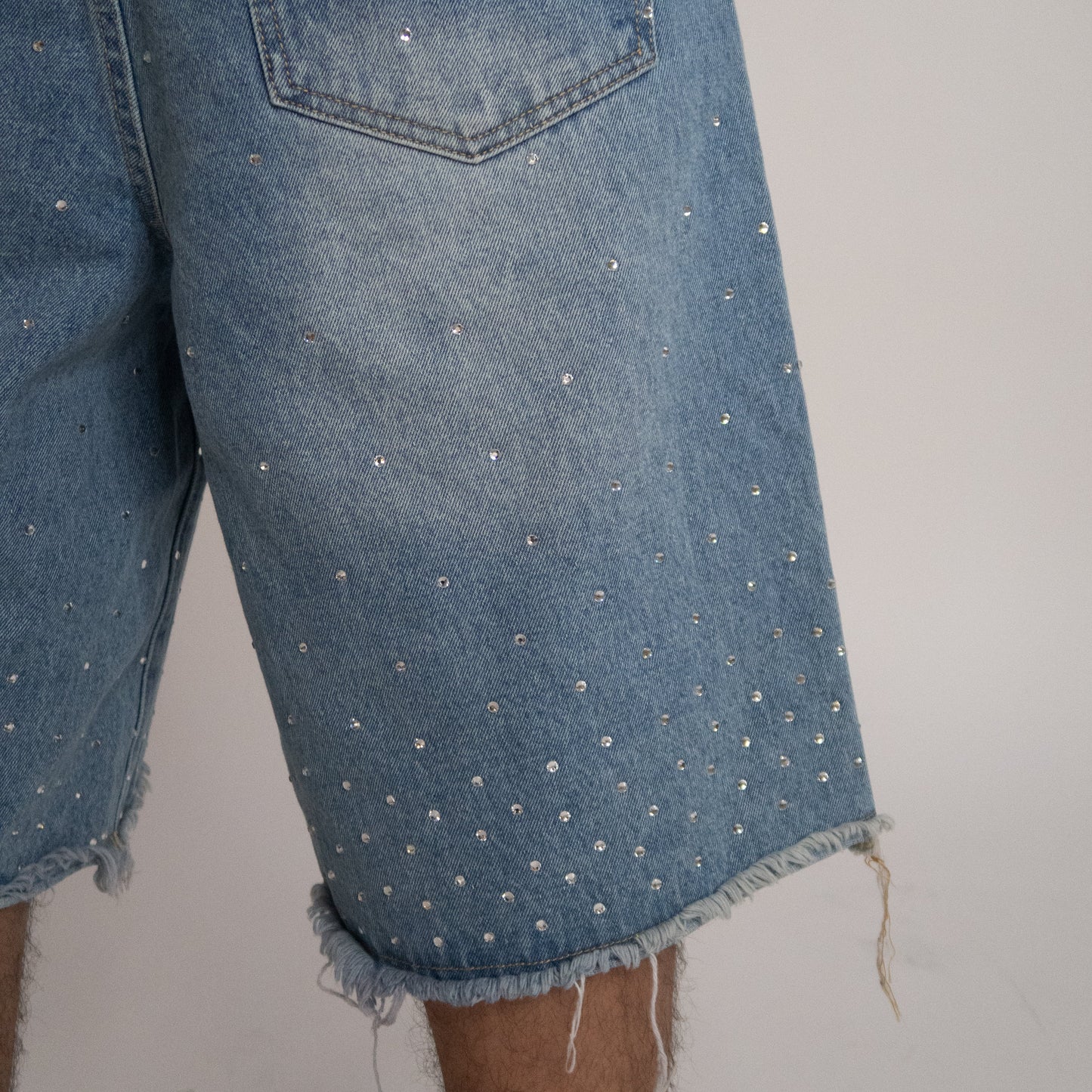 Rhinestone Jorts