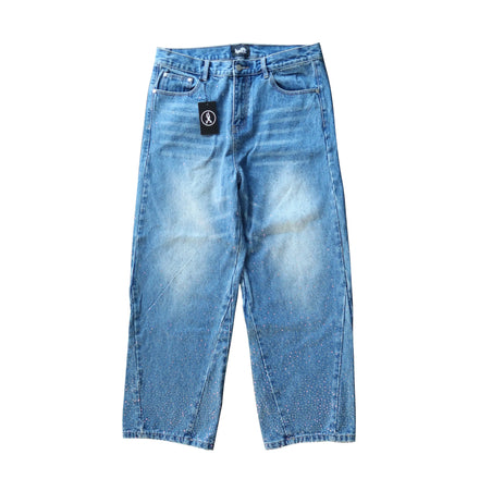 Rhinestone Denim (Blue) Khaotic