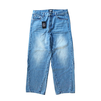 Rhinestone Denim (Blue) Khaotic