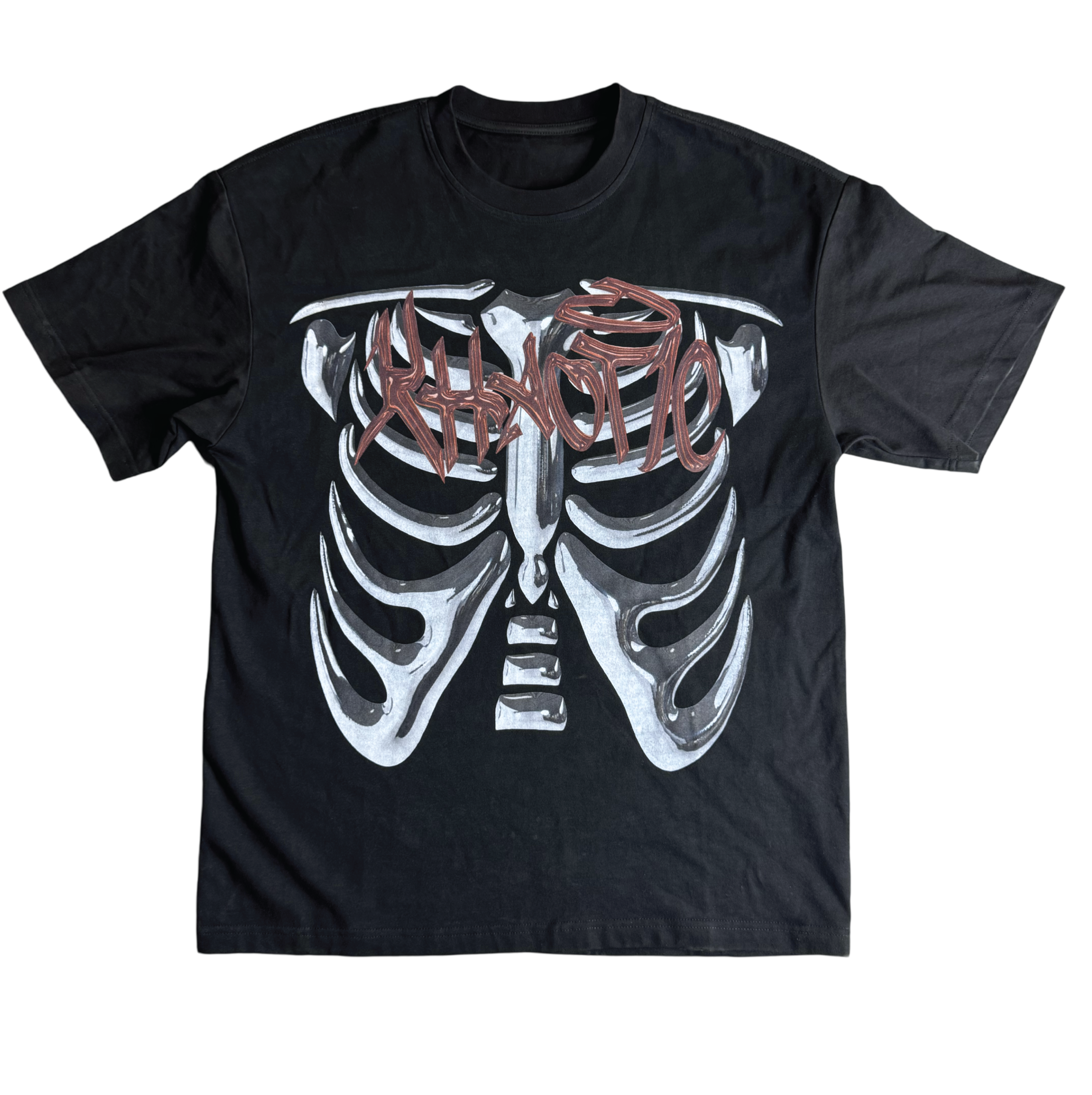 Chrome Skelly Tee