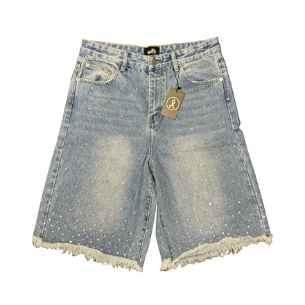 Rhinestone Jorts Khaotic