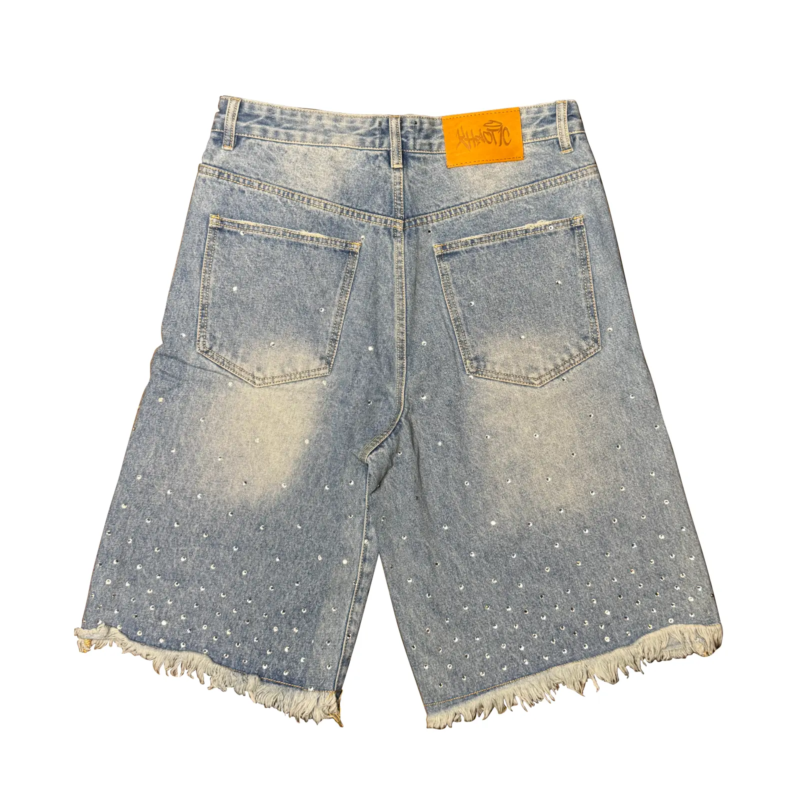 Rhinestone Jorts Khaotic